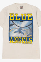 Vintage 'Blue Angels' US Navy Single Stitch T-Shirt (1990s)