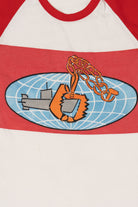Vintage US Navy Project Beartrap Baseball T-Shirt (1990s)