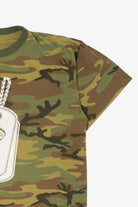 Army Green Mike's Boot Camp Camouflage T-Shirt (2000s)