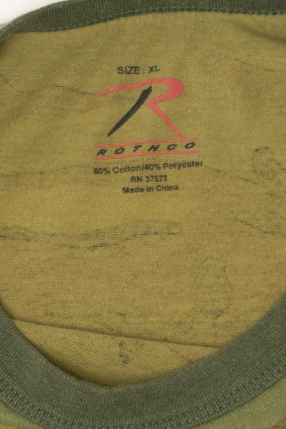 Army Green Mike's Boot Camp Camouflage T-Shirt (2000s)