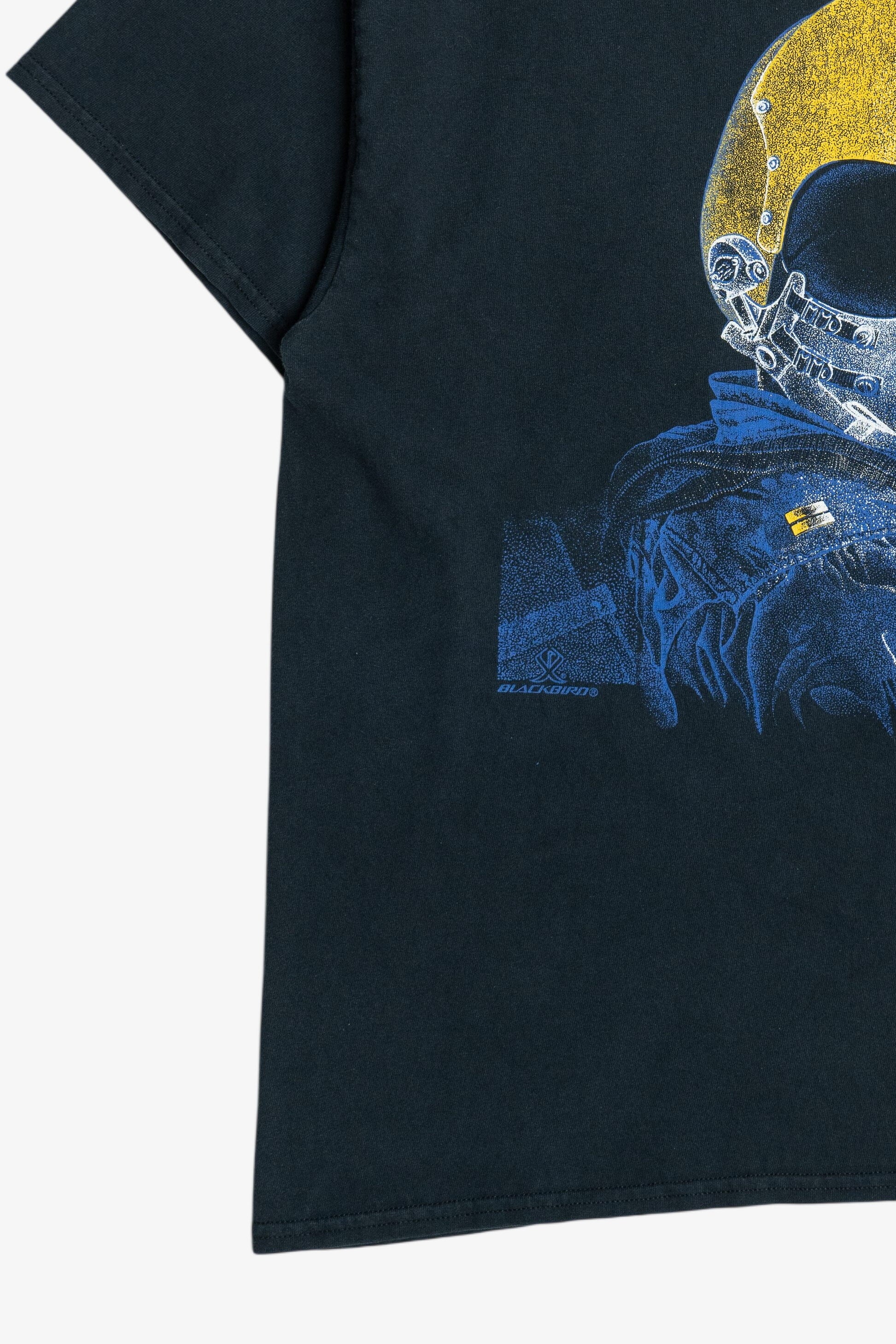 Vintage "Blue Angels" "Diamond Loop" Blackbird Front/Back Print US Air Force T-Shirt (1990s)