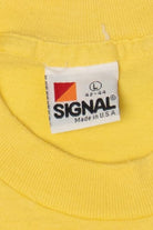 Vintage Yellow U.S Marines "My Daughter Is A Marine" Single Stitch T-Shirt (1980s)