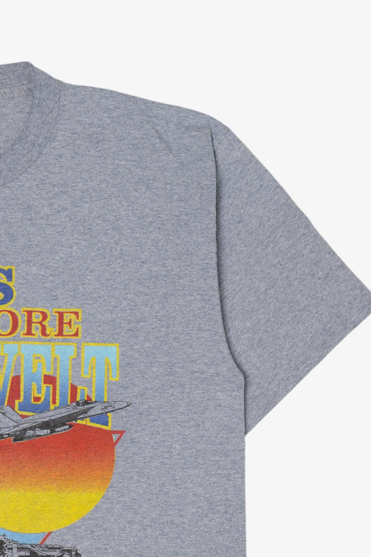 Vintage USS Theodore Roosevelt Family Cruise T-Shirt (1990s)