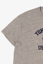Gray Yukon Field US-RL DIV Textured Text T-Shirt (2020s)
