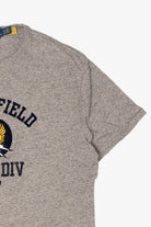 Gray Yukon Field US-RL DIV Textured Text T-Shirt (2020s)