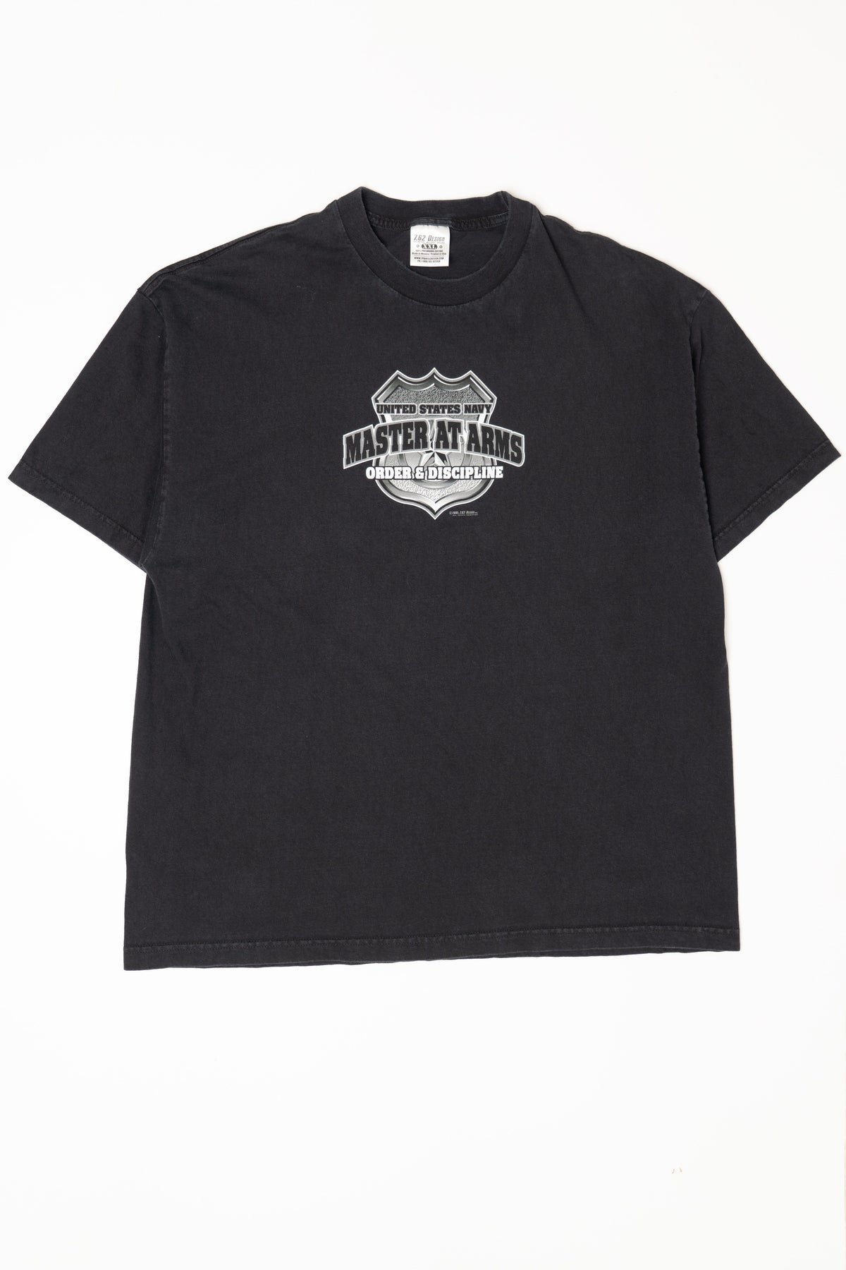 Vintage United States Navy "Master At Arms Order And Discipline" T-Shirt (2000s)