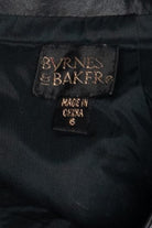 Vintage Genuine Leather Byrnes & Baker High Waisted Mini Skirt (1990s)