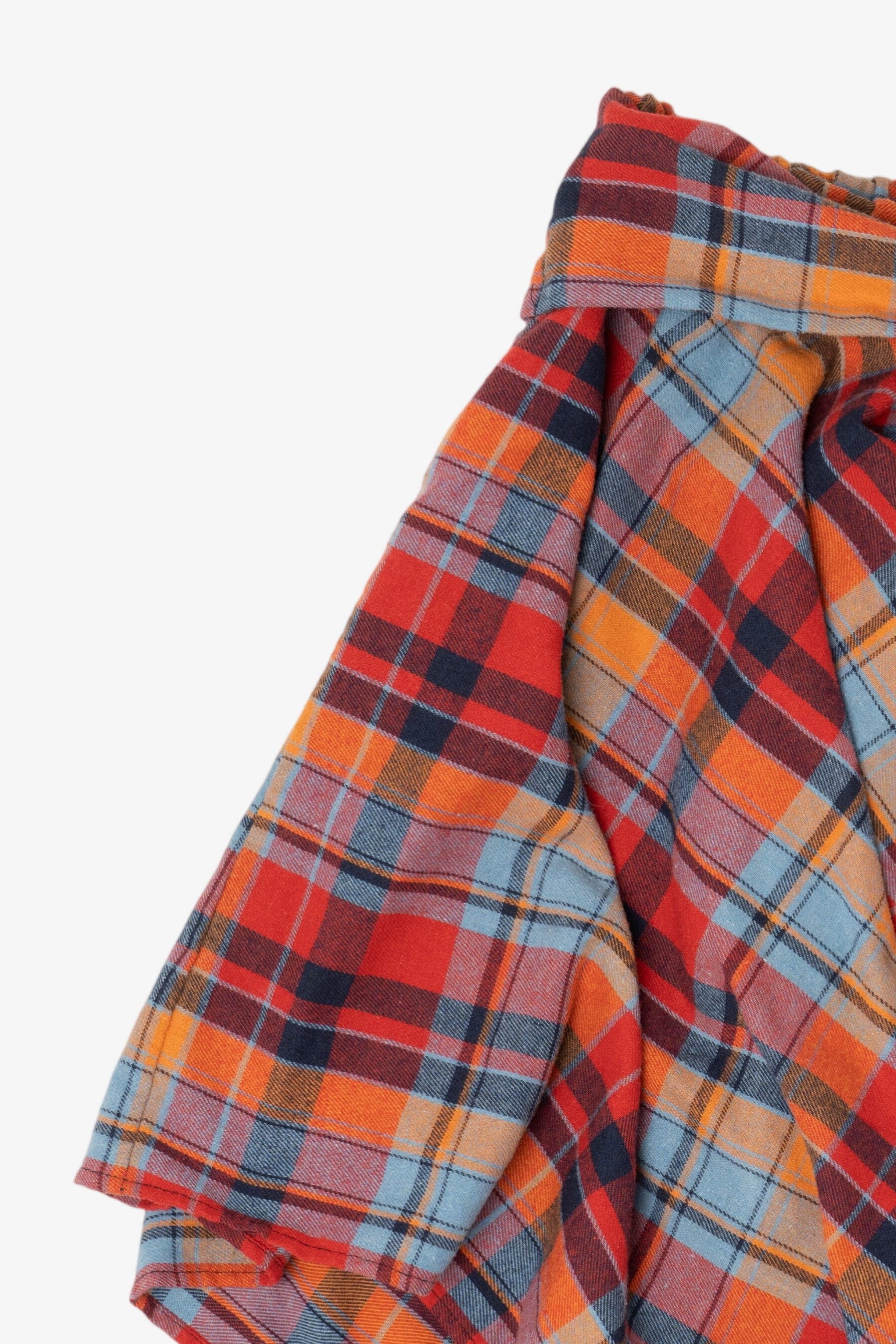 Vintage Colorful Plaid Mini Skirt (1990s)