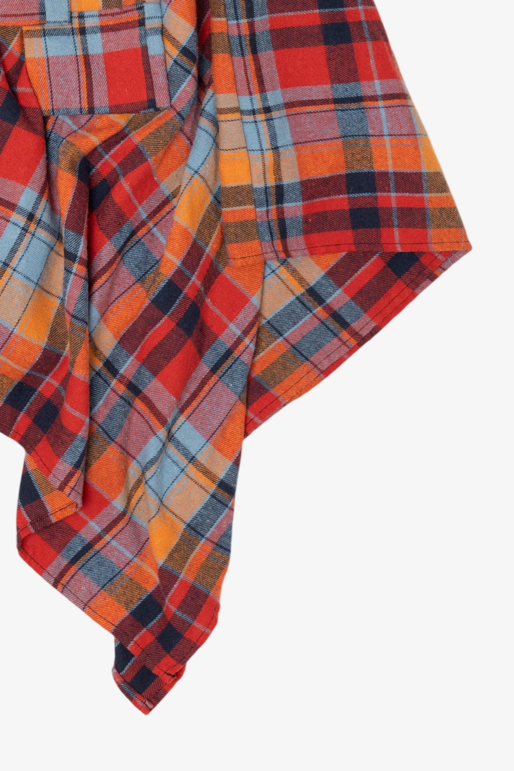 Vintage Colorful Plaid Mini Skirt (1990s)