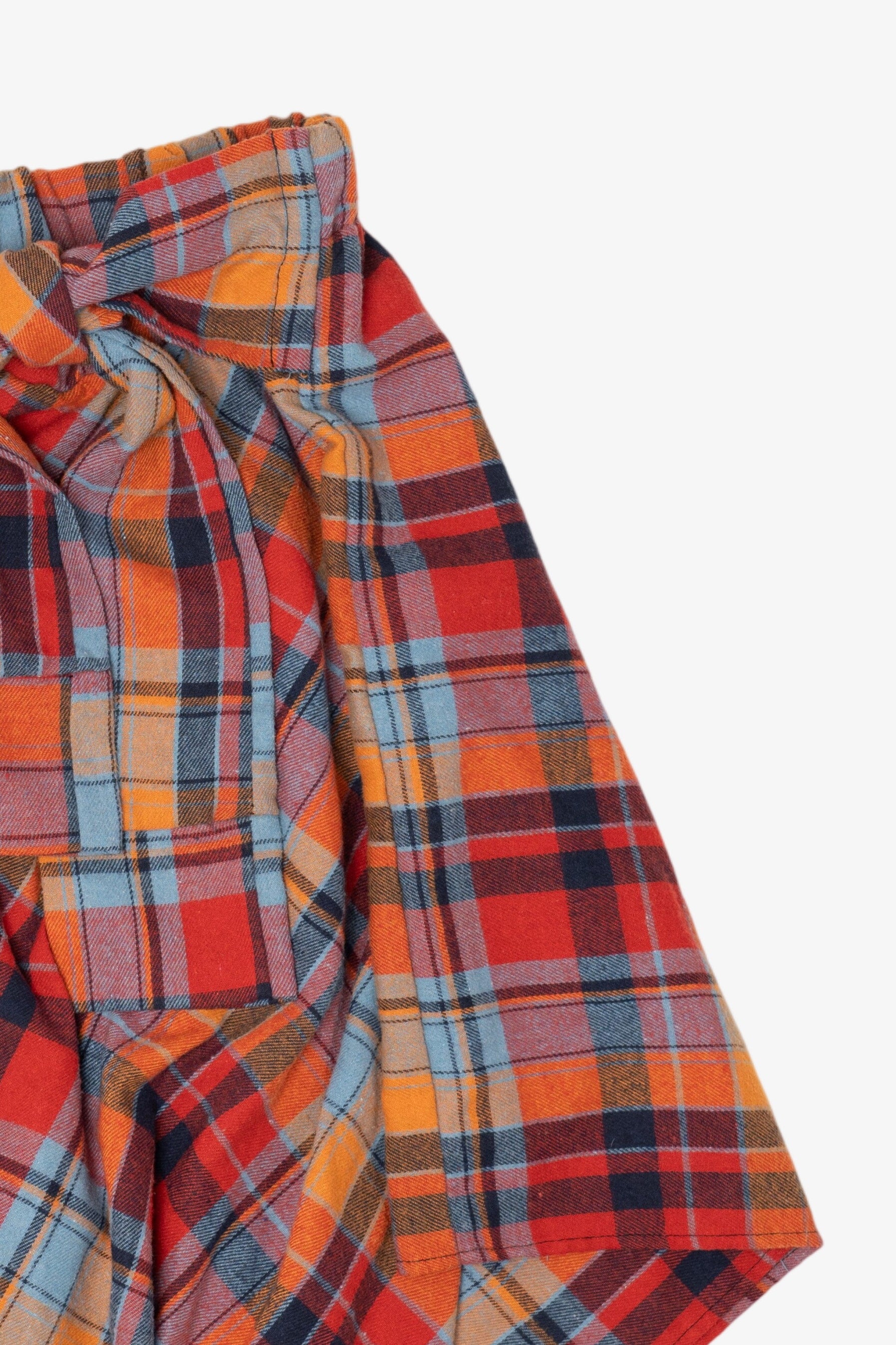 Vintage Colorful Plaid Mini Skirt (1990s)