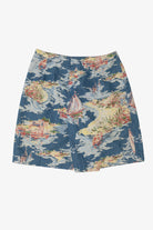Vintage Blue Liz Claiborne Sailing Pattern Skort (1990s)