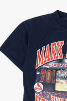 Vintage Holographic Mark McGwire "Single Season Home Run King" T-Shirt (1990s)