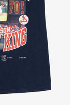 Vintage Holographic Mark McGwire "Single Season Home Run King" T-Shirt (1990s)