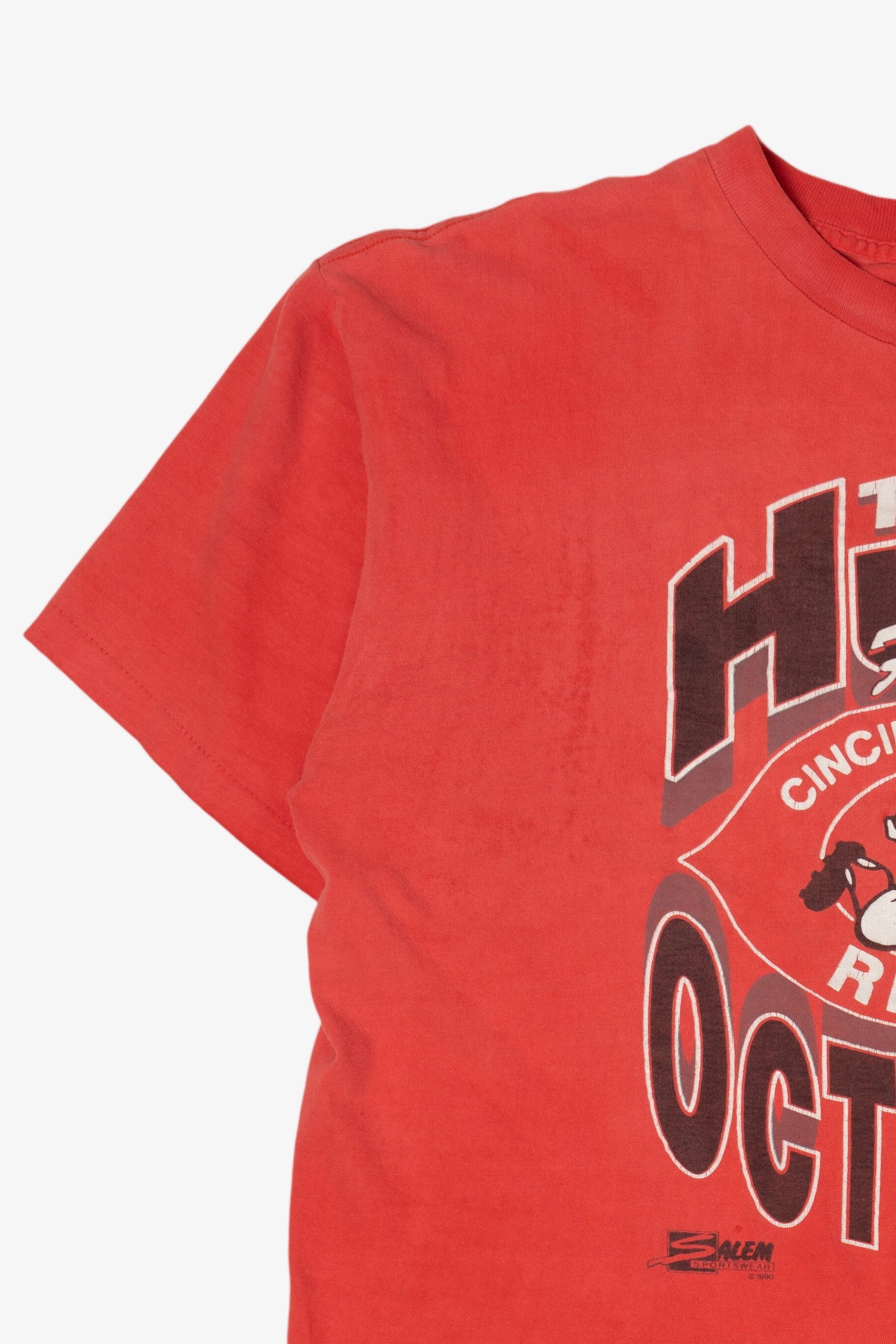 Vintage "The Hunt For A Cincinnati Reds October" T-Shirt (1990s)