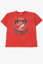 Vintage "The Hunt For A Cincinnati Reds October" T-Shirt (1990s)