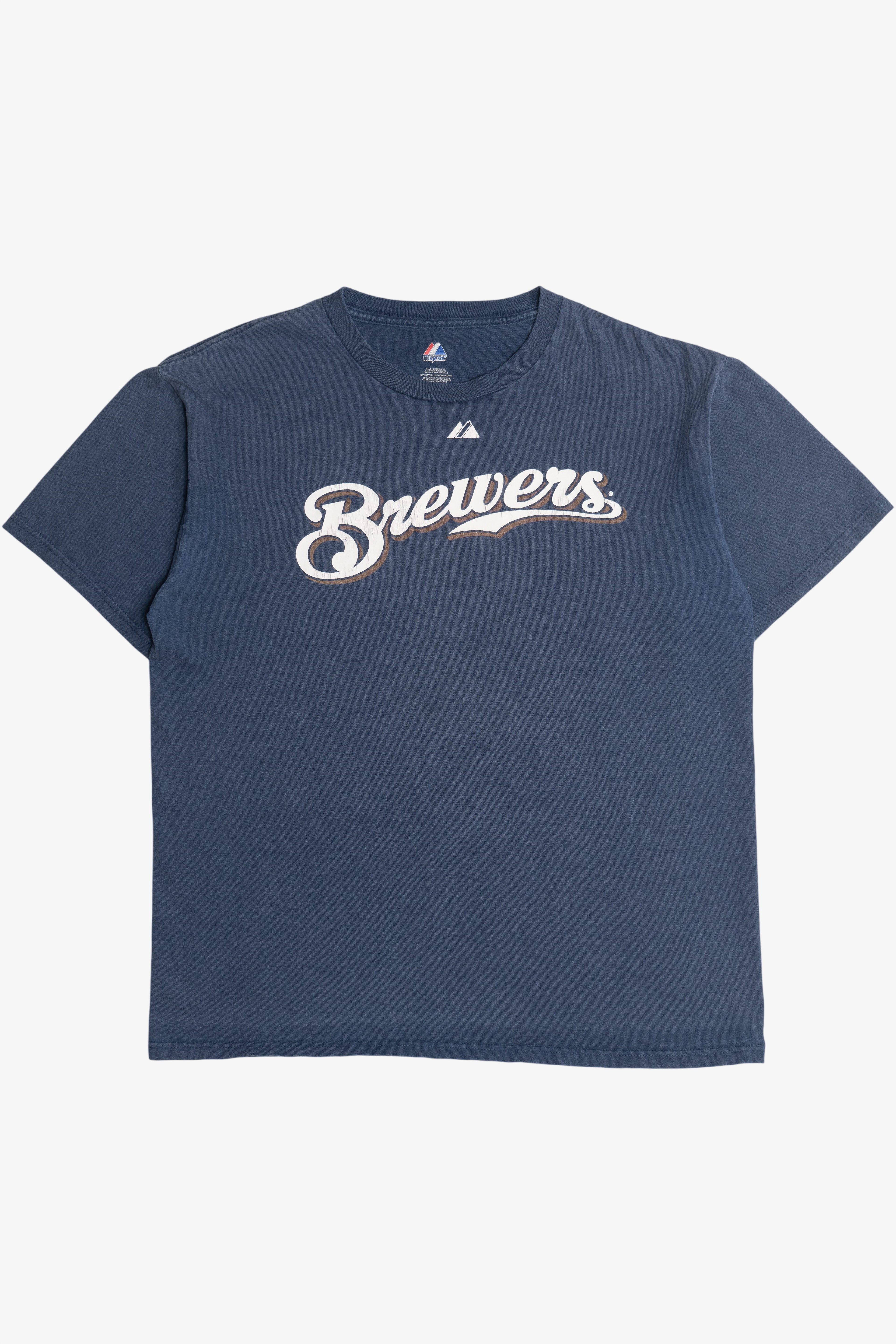 Milwaukee Brewers Ryan Braun #8 MLB T-Shirt (2010s)