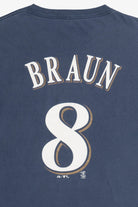 Milwaukee Brewers Ryan Braun #8 MLB T-Shirt (2010s)