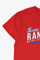 Red NBA Texas Rangers Major League Baseball T-Shirt (2010s)