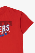 Red NBA Texas Rangers Major League Baseball T-Shirt (2010s)