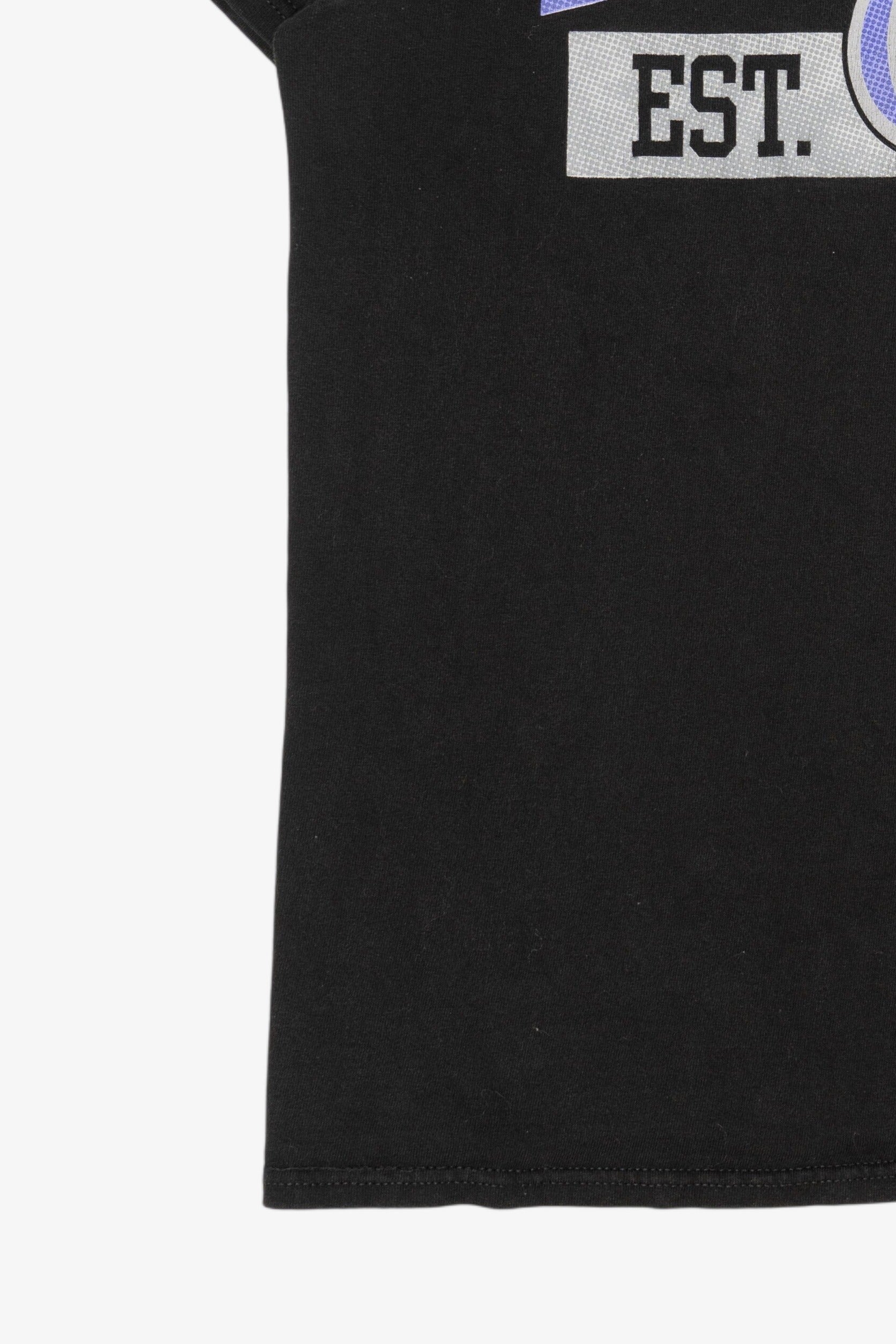 Black NBA Colorado Rockies T-Shirt (2010s)