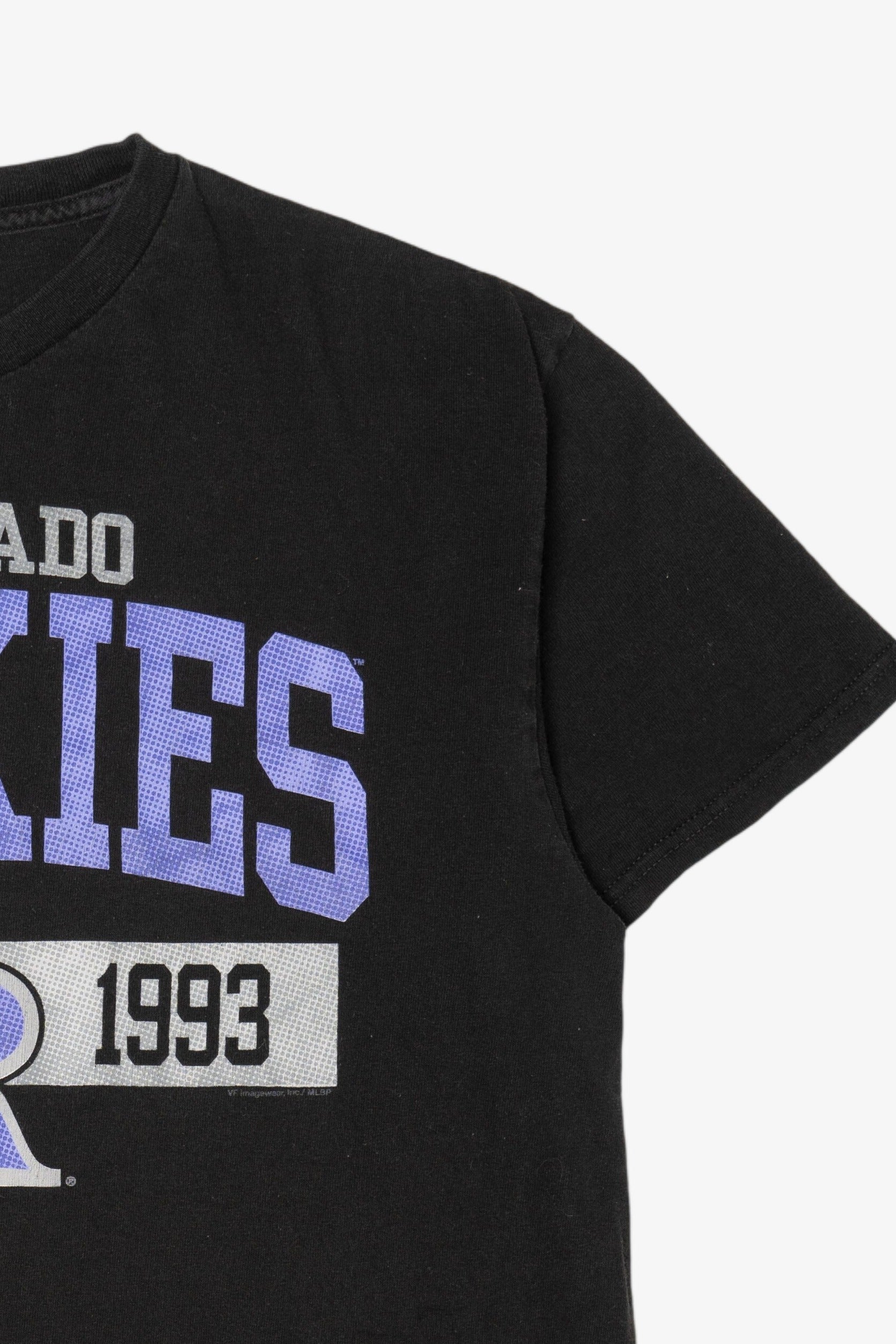 Black NBA Colorado Rockies T-Shirt (2010s)