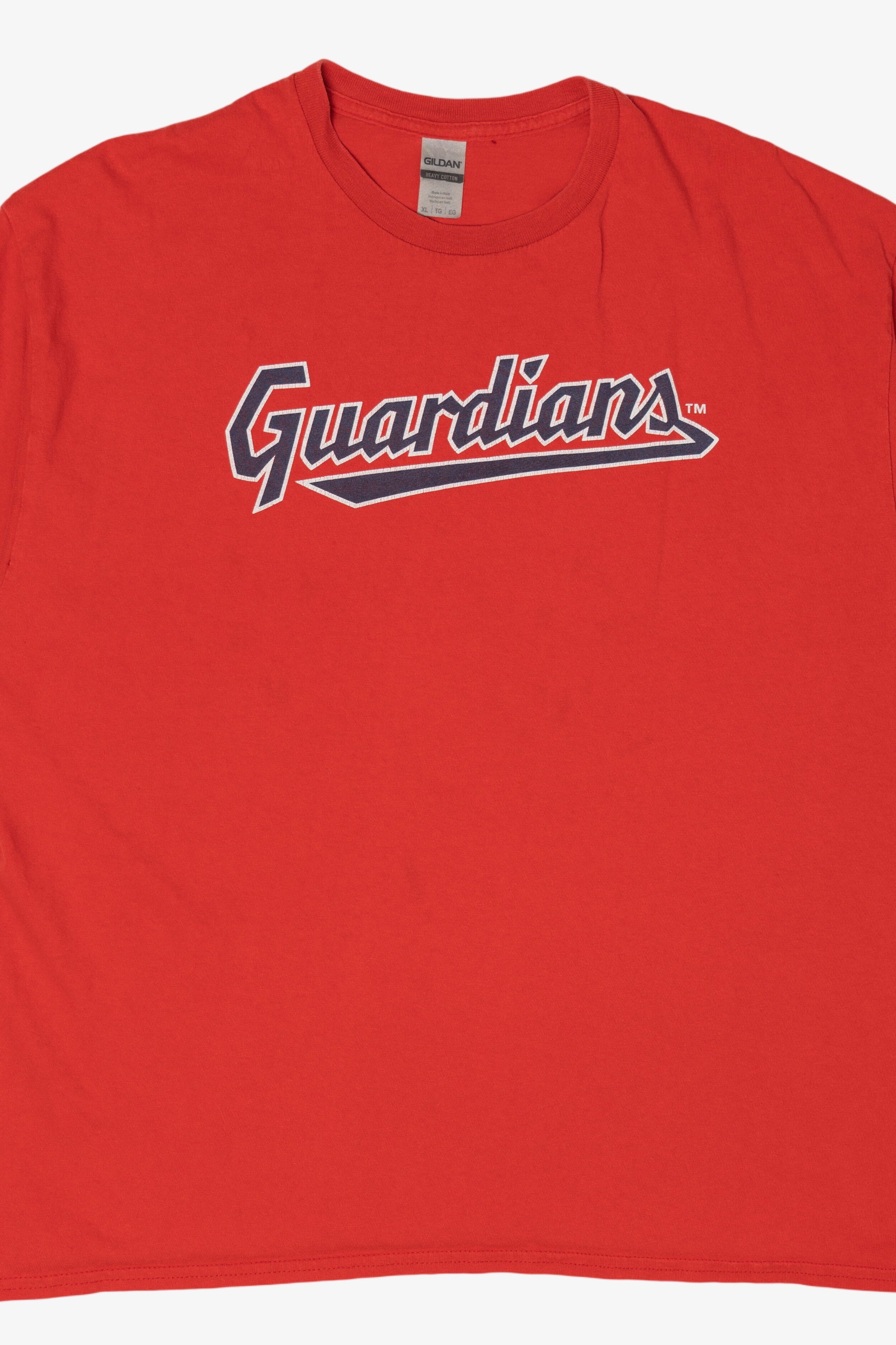 Red Cleveland Guardians T-Shirt (2020s)