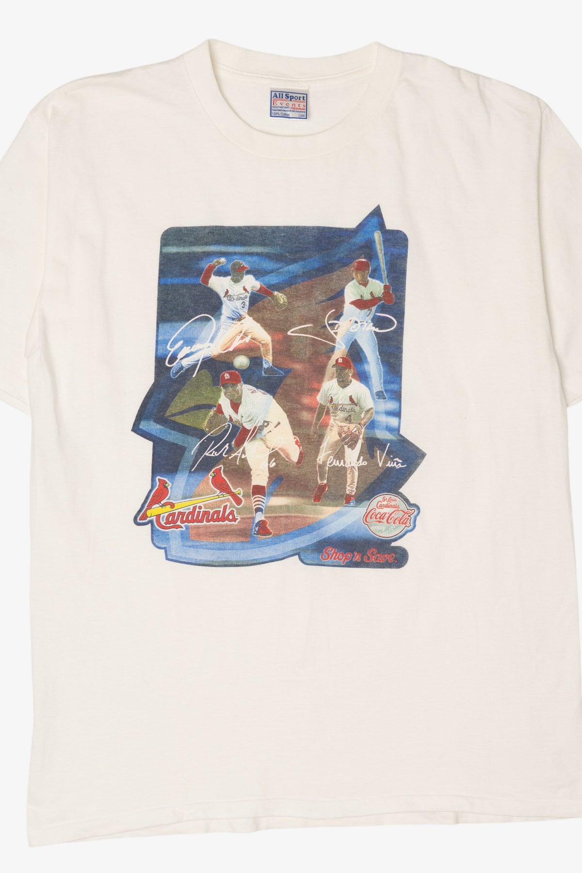 Vintage Saint Louis Cardinals MLB Single Stitch T-Shirt (1990s)