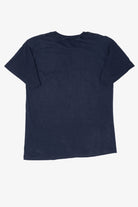 Vintage Navy Blue Atlanta Braves MLB Single Stitch T-Shirt (1990s)