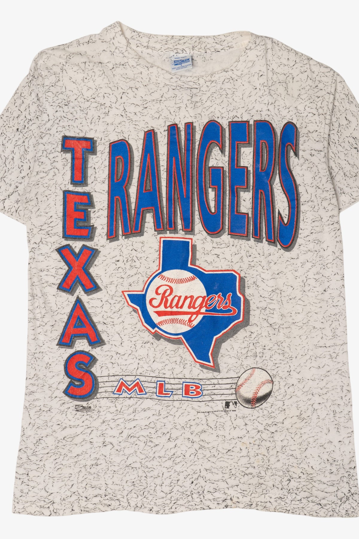 Vintage Texas Rangers MLB Single Stitch T-Shirt (1990s)