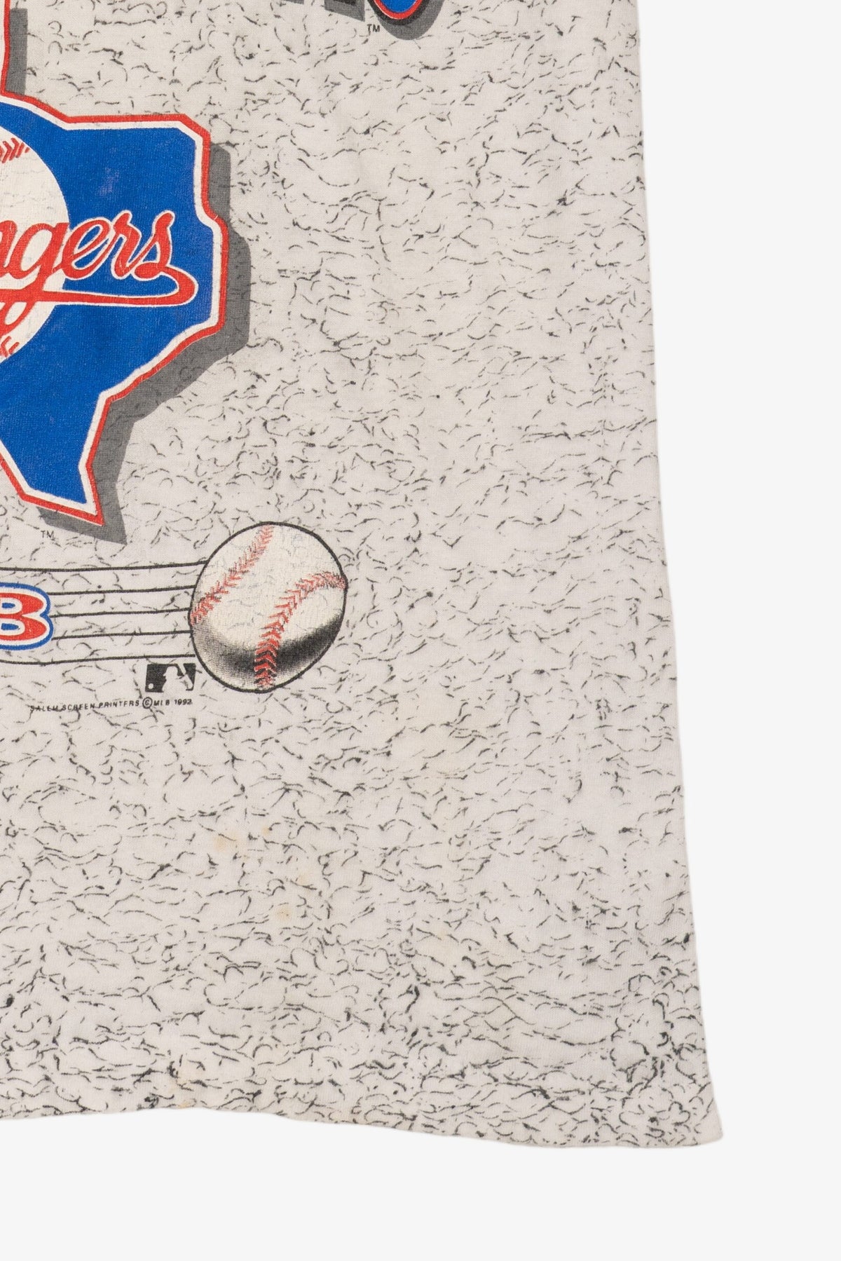 Vintage Texas Rangers MLB Single Stitch T-Shirt (1990s)