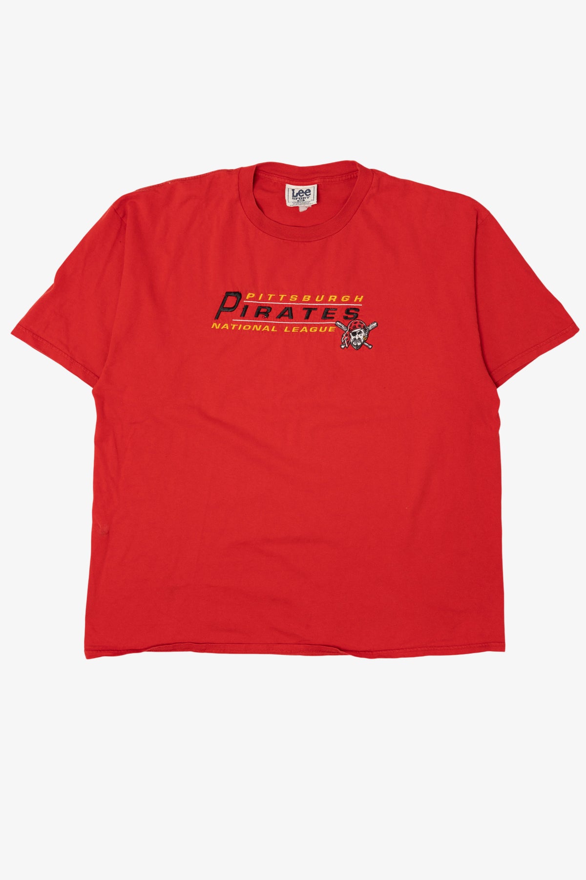 Vintage Red Pittsburgh Pirates National League T-Shirt (1990s)