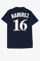 Navy Blue NBA Brewers Ramirez #16 T-Shirt (2010s)