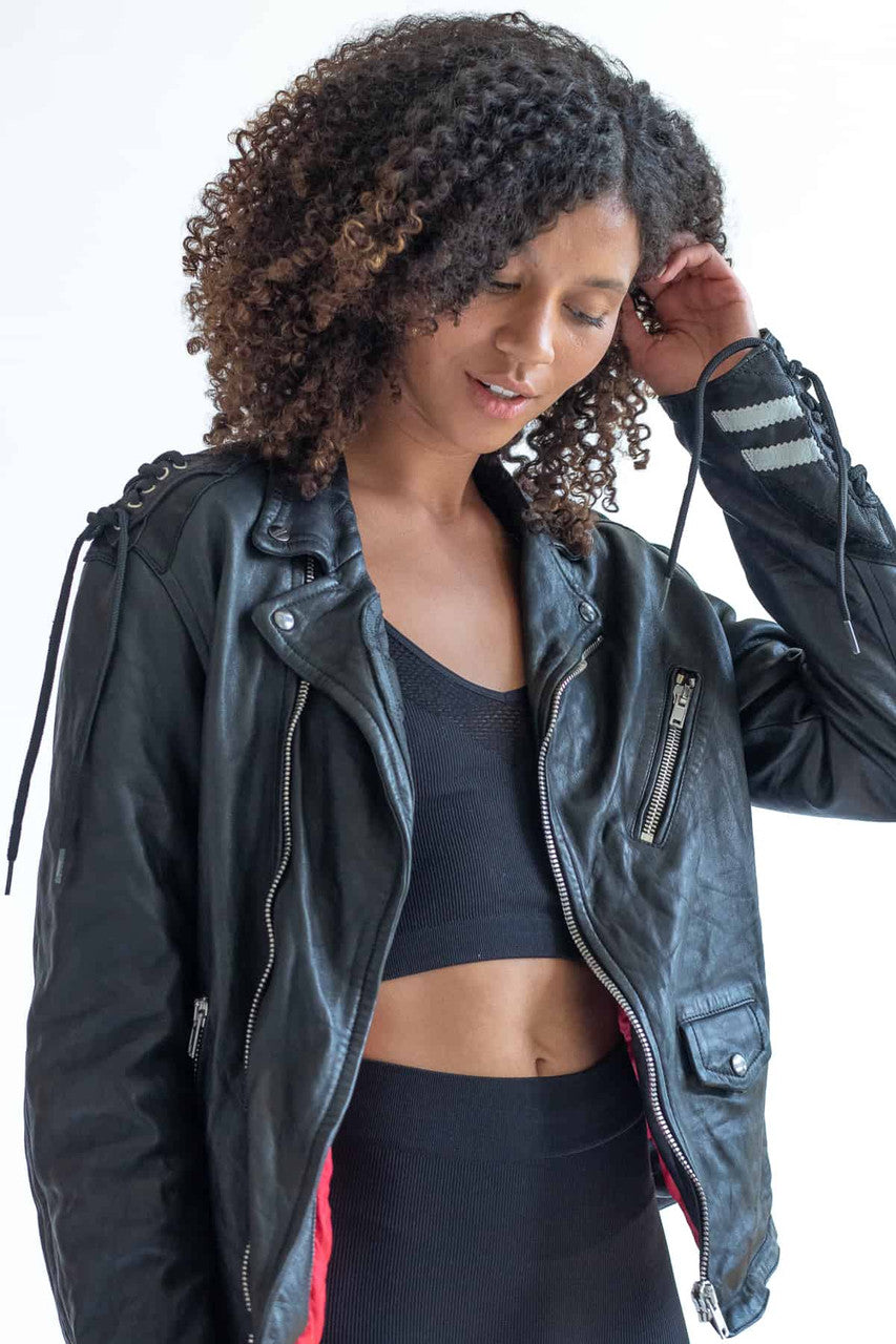 MOSCHINO Motorcycle Jacket 193
