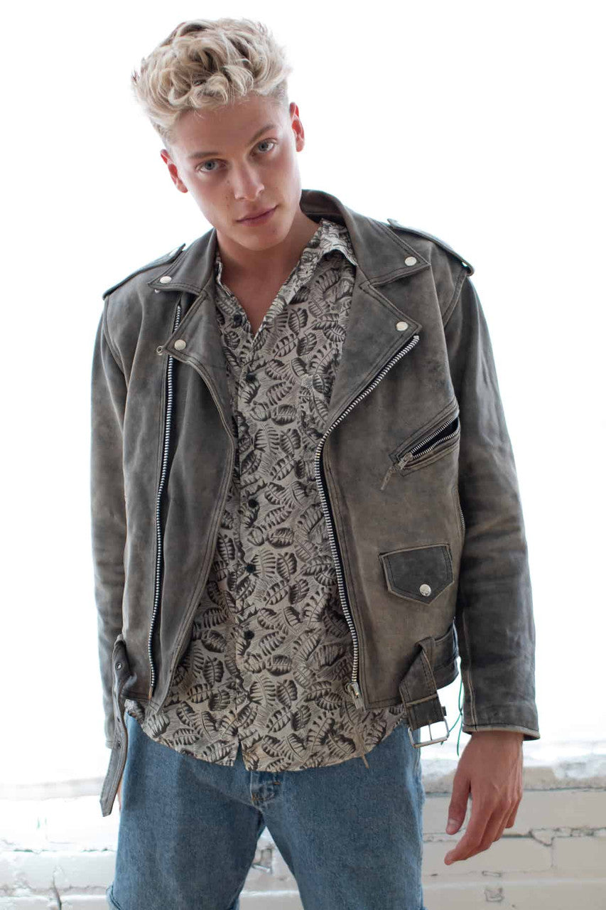 Vintage Motorcycle Jacket 130