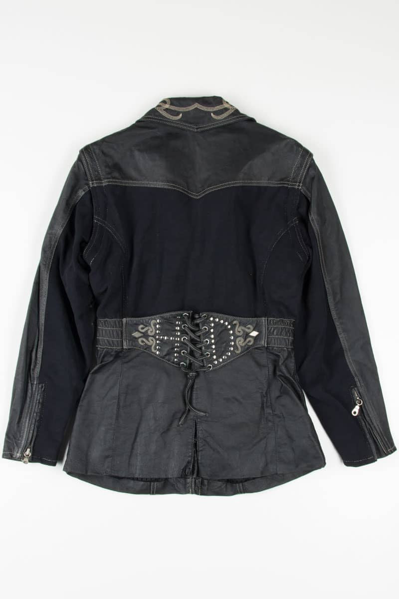 Cinched Waist Harley Davidson Motorcycle Jacket 265