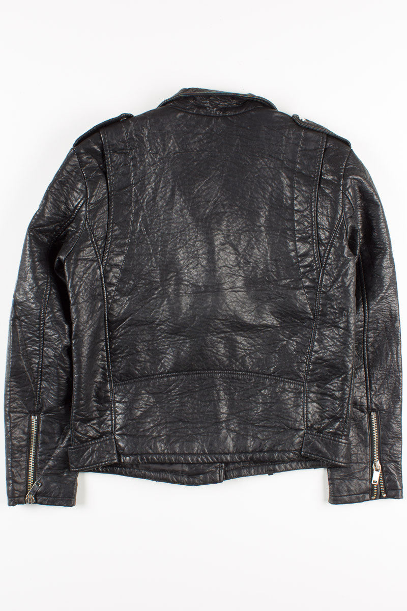 Faux Leather Perfecto Style Jacket