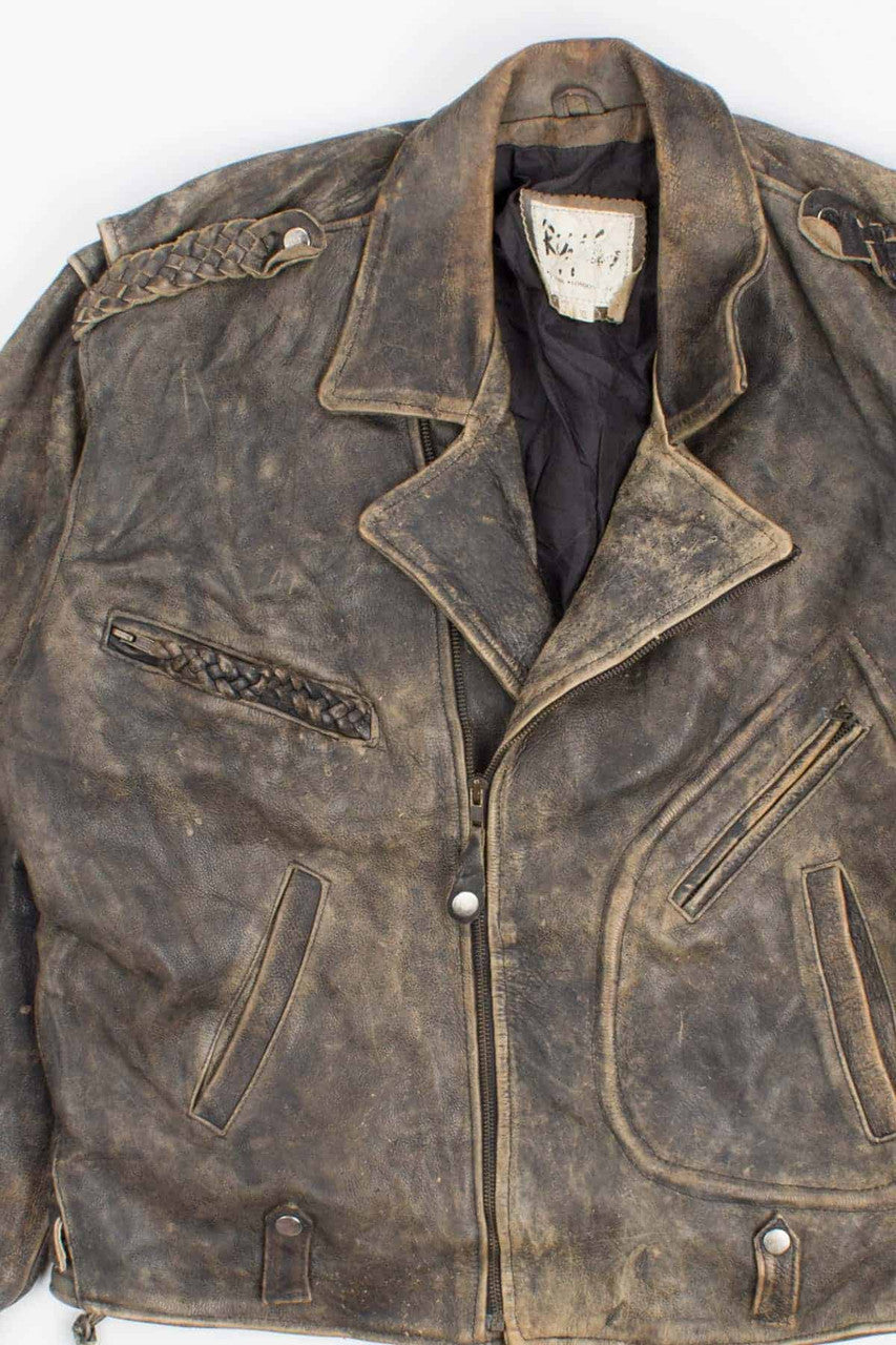 Vintage Motorcycle Jacket 212