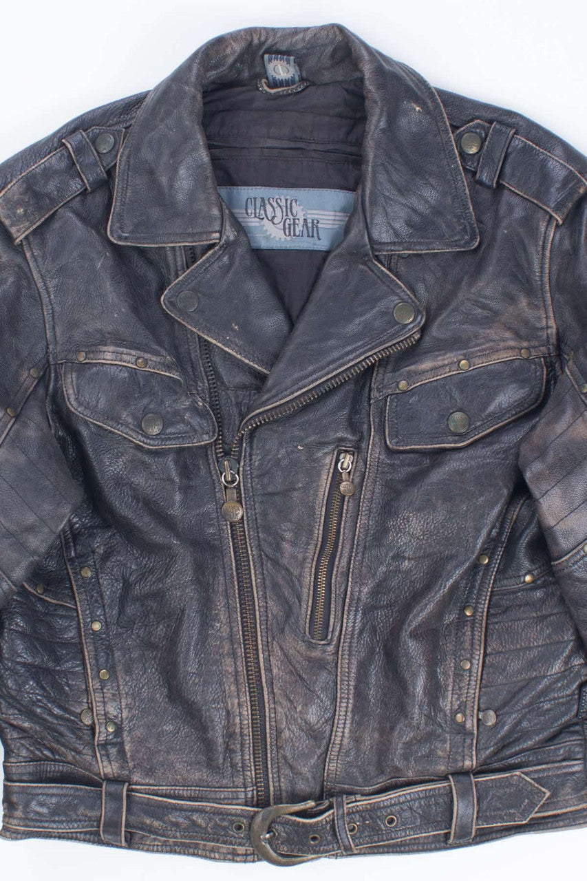 Vintage Motorcycle Jacket 213