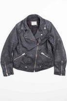 ZARA Leather Motorcycle Jacket 163