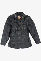 Cinched Waist Harley Davidson Motorcycle Jacket 265