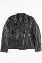 Faux Leather Perfecto Style Jacket