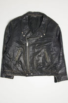 Vintage Stitched Edge Motorcycle Jacket 323