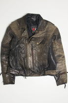 Adnan Leather Motorcycle Jacket 330