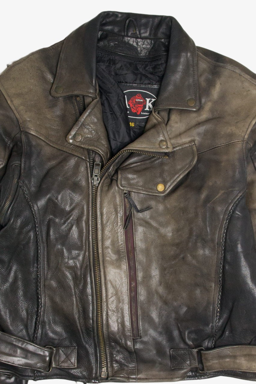 Adnan Leather Motorcycle Jacket 330