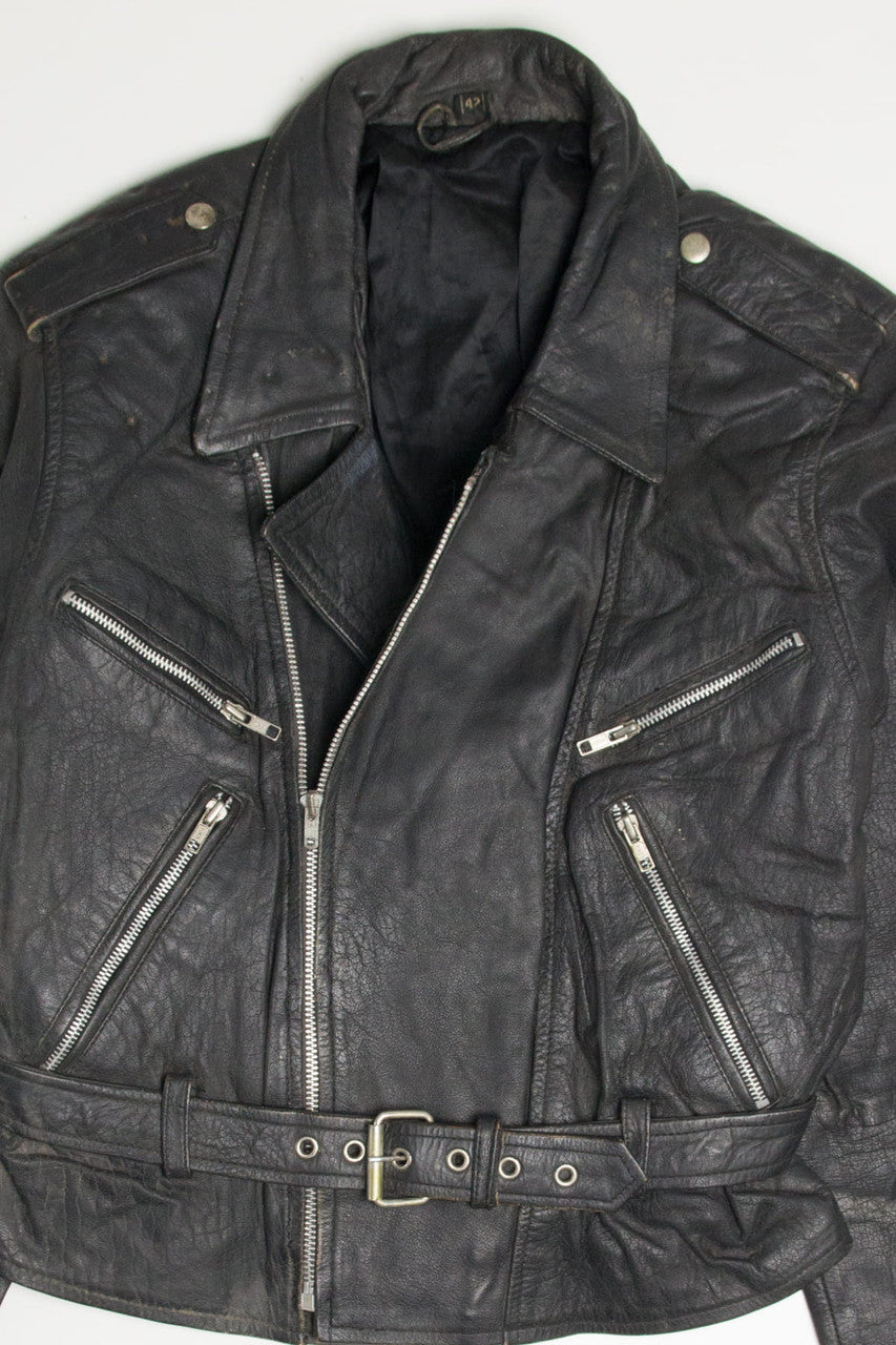 Vintage Motorcycle Jacket 340