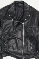 Cinched Waist Motorcycle Jacket 342