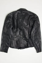 Cinched Waist Motorcycle Jacket 342
