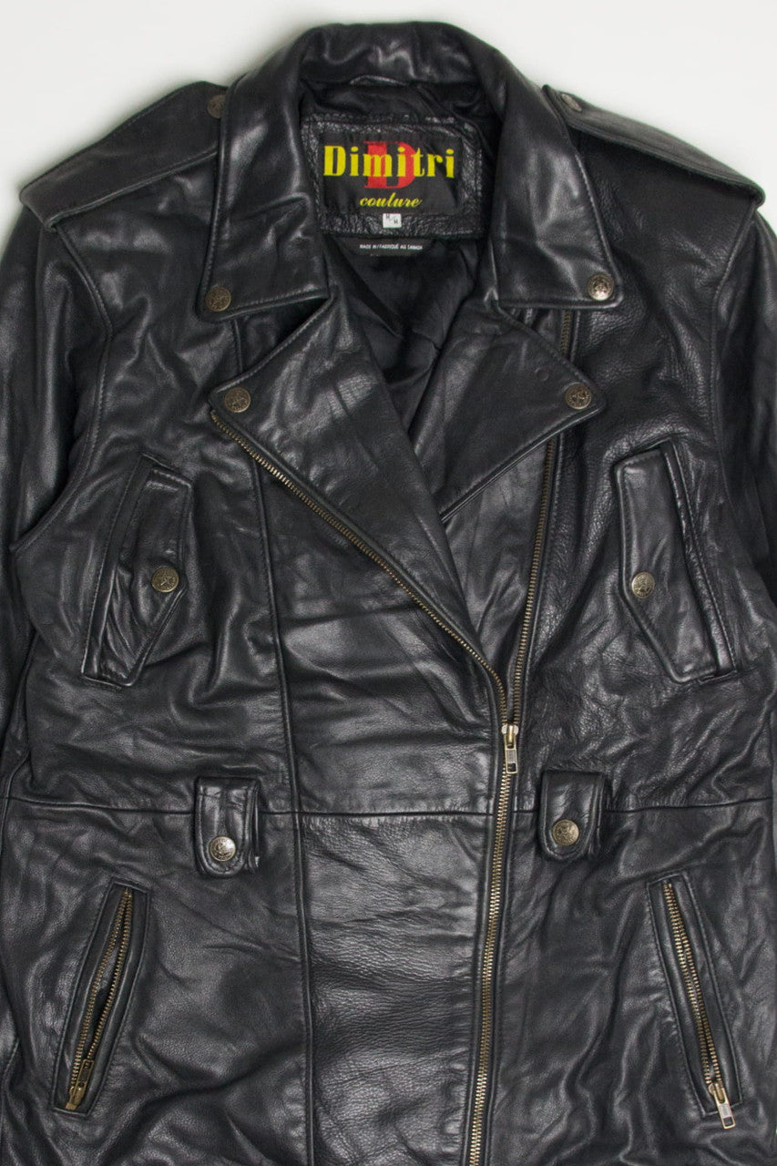 Dimitri Motorcycle Long Jacket 343