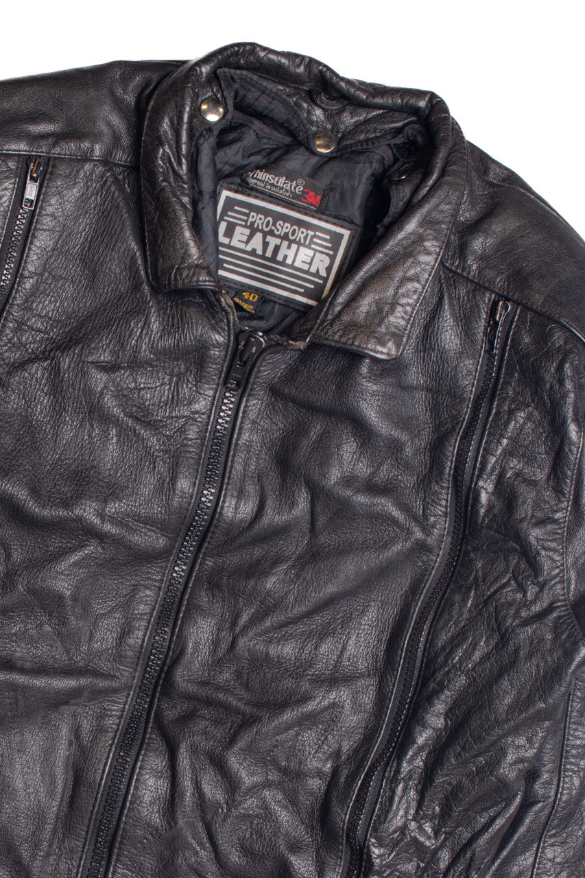Pro-Sport Leather Motorcycle Jacket 354