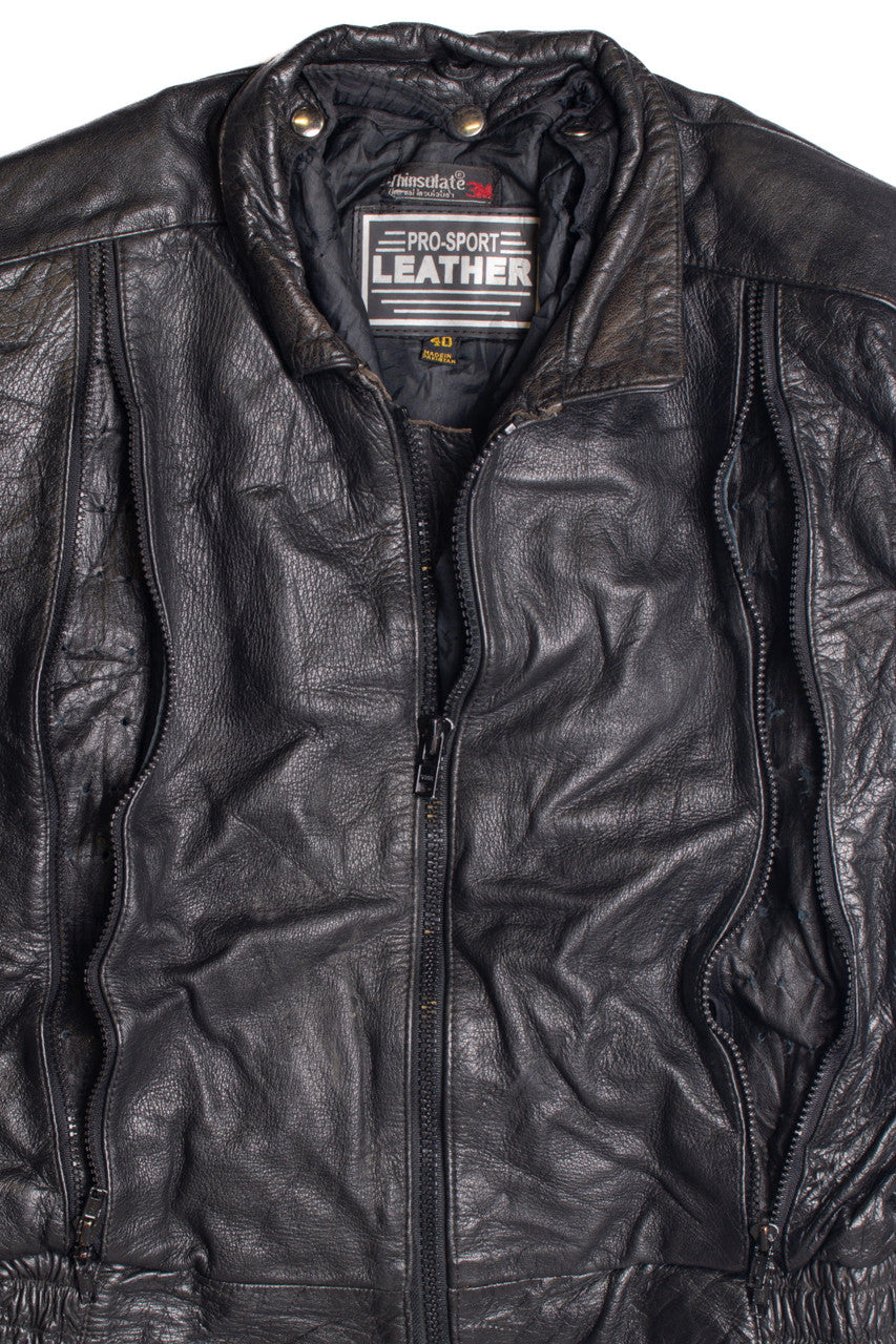 Pro-Sport Leather Motorcycle Jacket 354